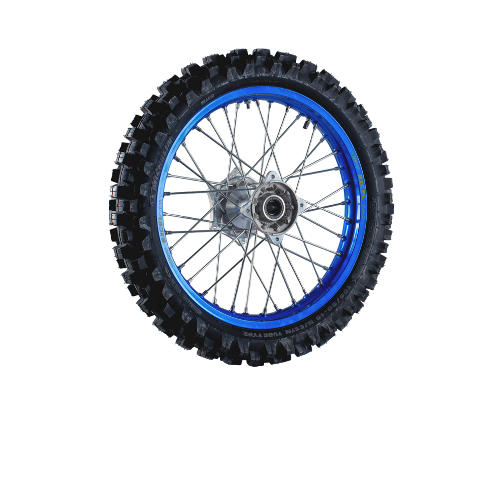 REAR WHEEL MX BLUE WITHOUT DISC/SPROCKET | Sherco