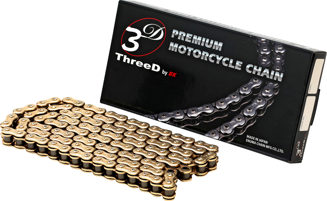 EK 520 L3D - Drive Chain - 120 Links - Gold 520L3D-120G