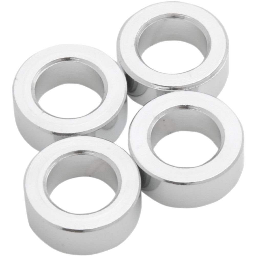 CHRIS PRODUCTS Turn Signal Spacers - Chrome - 1/4" - 4 Pack 0531-4