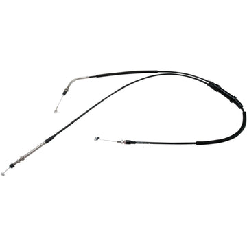 WSM Black Vinyl Throttle Cable - Yamaha 002-056