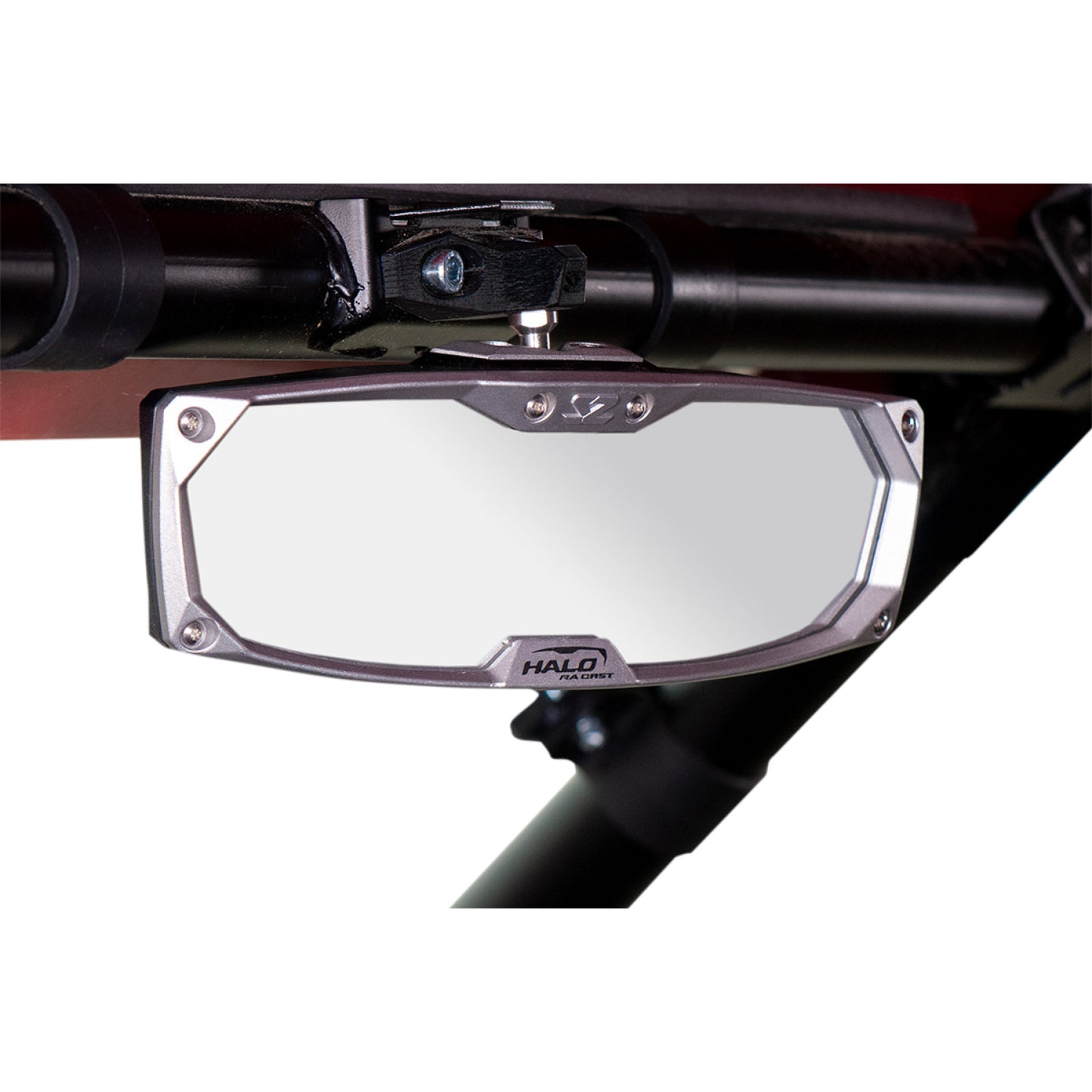 SEIZMIK Mirror - Halo R - Rear View - Rectangle - Black w/Silver Bezel - Pro XP 56-18002