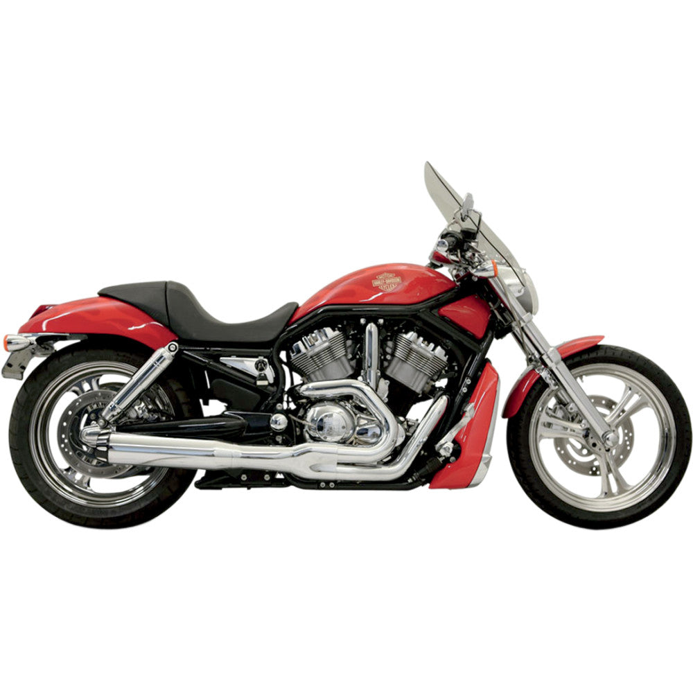 BASSANI XHAUST B1 2:1 Exhaust - Chrome 1V18R