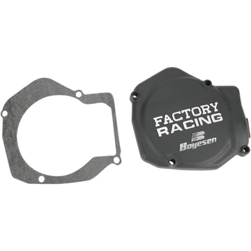 BOYESEN Ignition Cover - Black - Honda CR125R SC01AB
