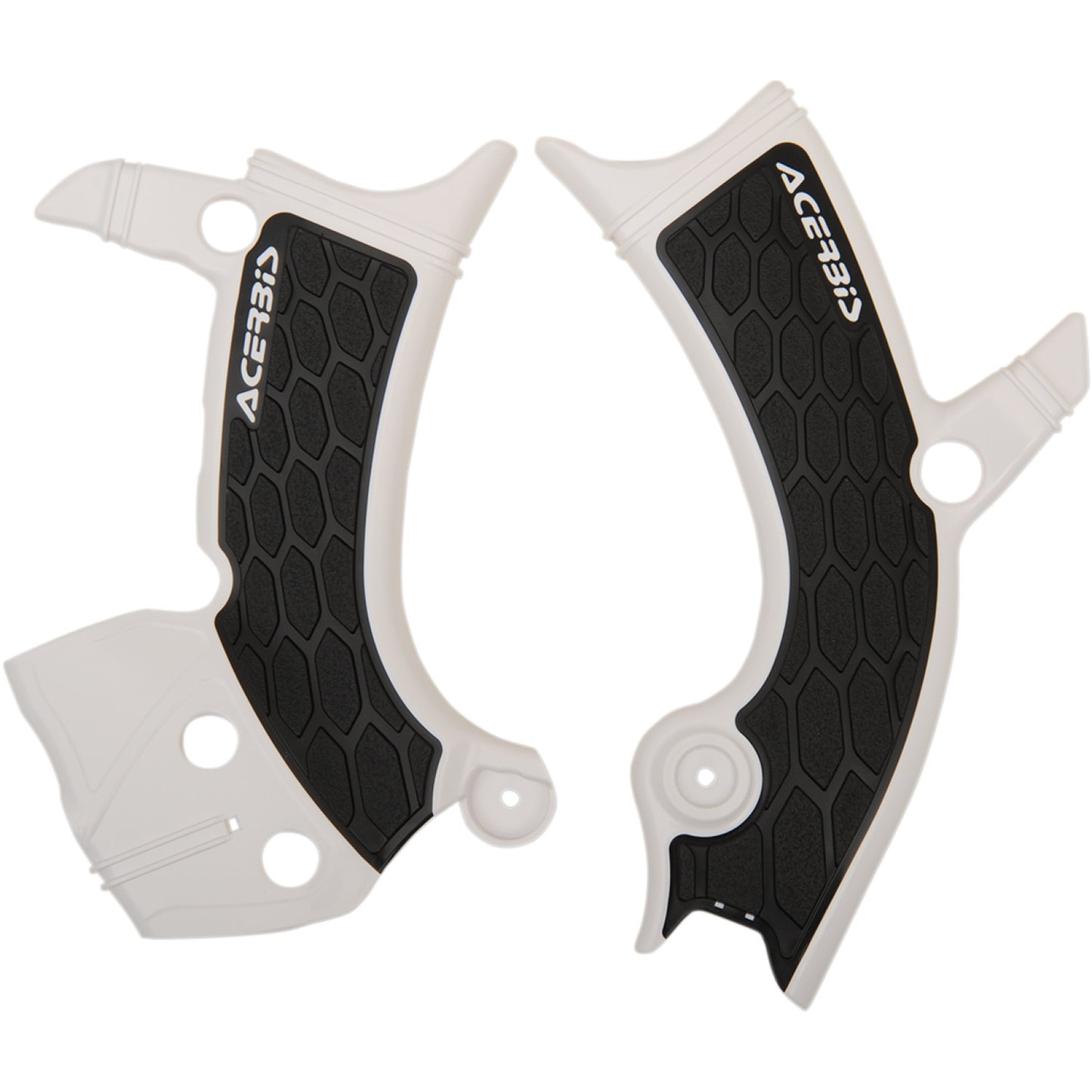 Acerbis X-Grip Frame Guards - White/Black - Yamaha 2689411035