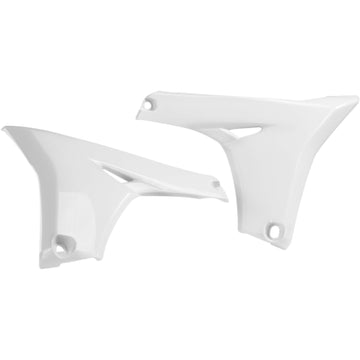 Acerbis Radiator Shrouds - Lower - White 2374150002