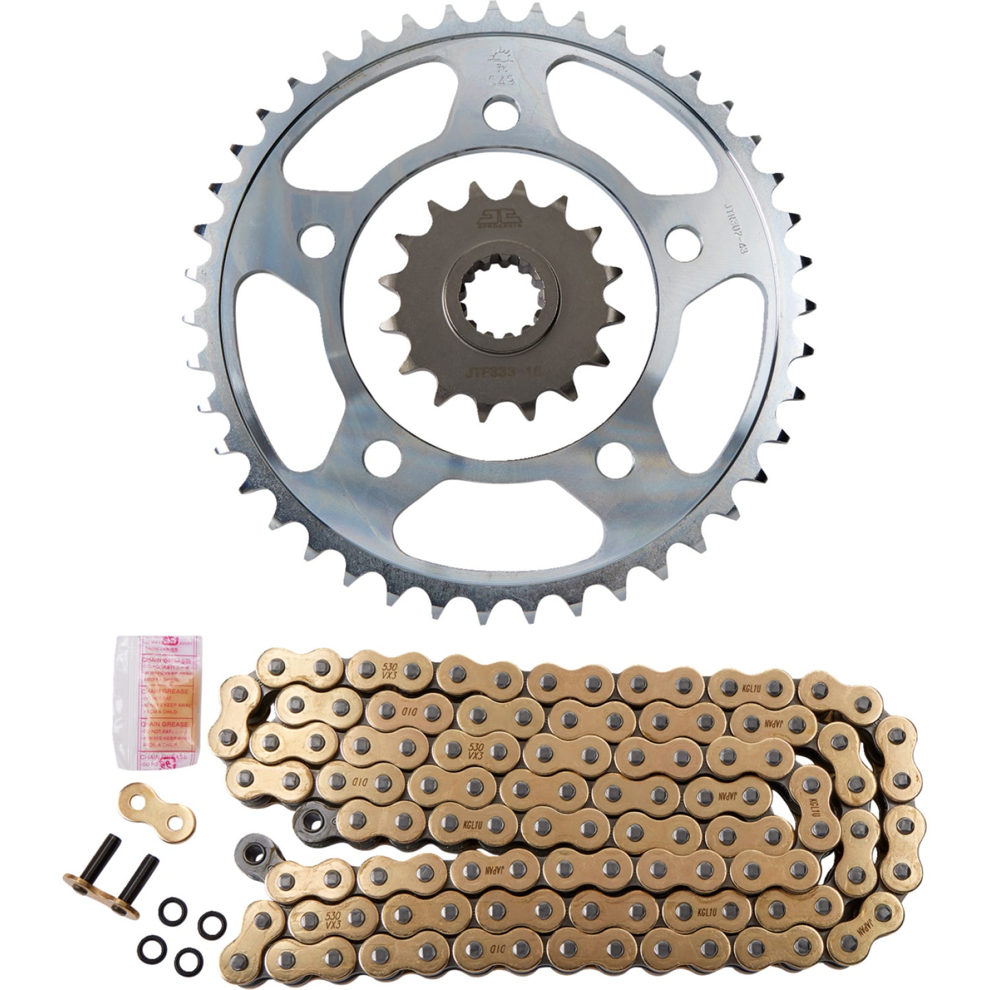 DID Chain Kit - Honda - CB 919 '02-'07 DKH-012G | Drive Chain & Sprocket Kits