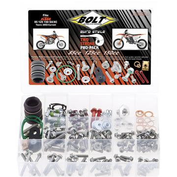 BOLT Pro Pack - European - KTM 85/125/150 SX/XC EUPP-85/150