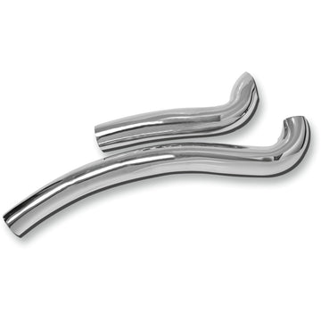 BASSANI XHAUST Sweeper Heat Shields - Chrome HS-XL-FF12