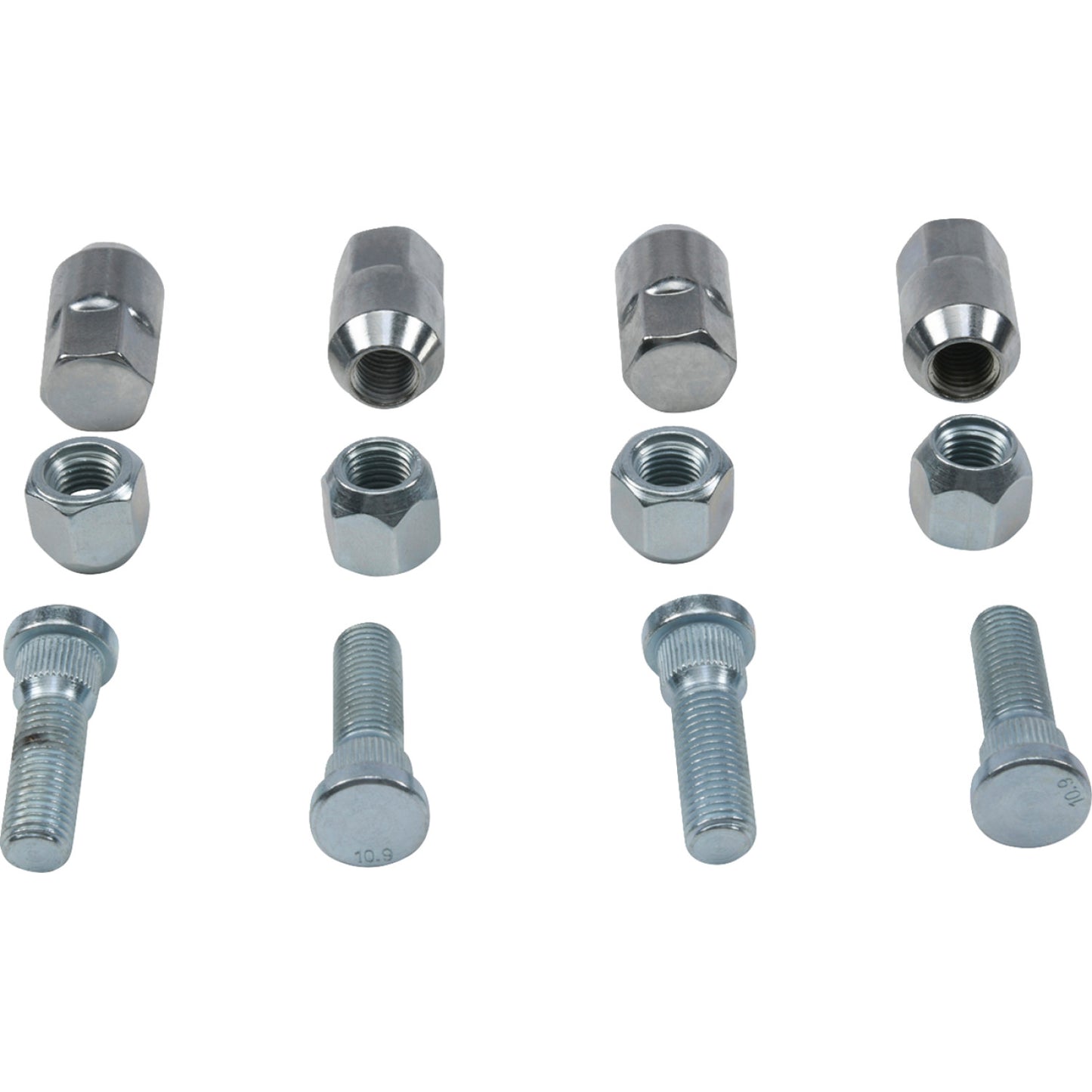 Moose Racing Wheel Stud/Nut Kit - Front/Rear - Polaris 85-1129