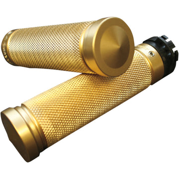 ACCUTRONIX Brass Knurled Custom Grips GR100-K5