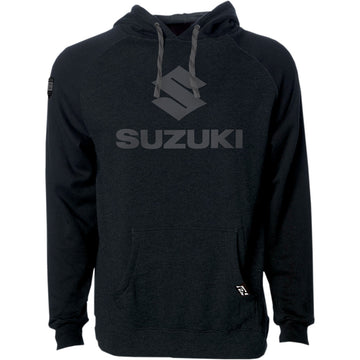 FACTORY EFFEX Suzuki Shadow Pullover Hoodie - Black - Medium 25-88402