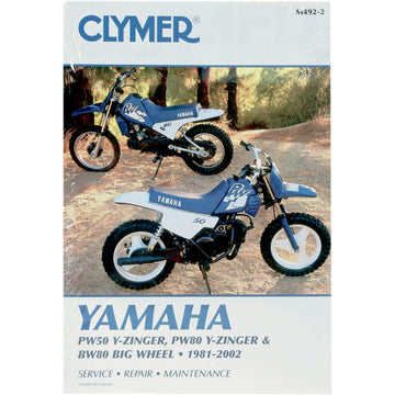 CLYMER Manual - Yamaha - PW50 / PW80 CM4922