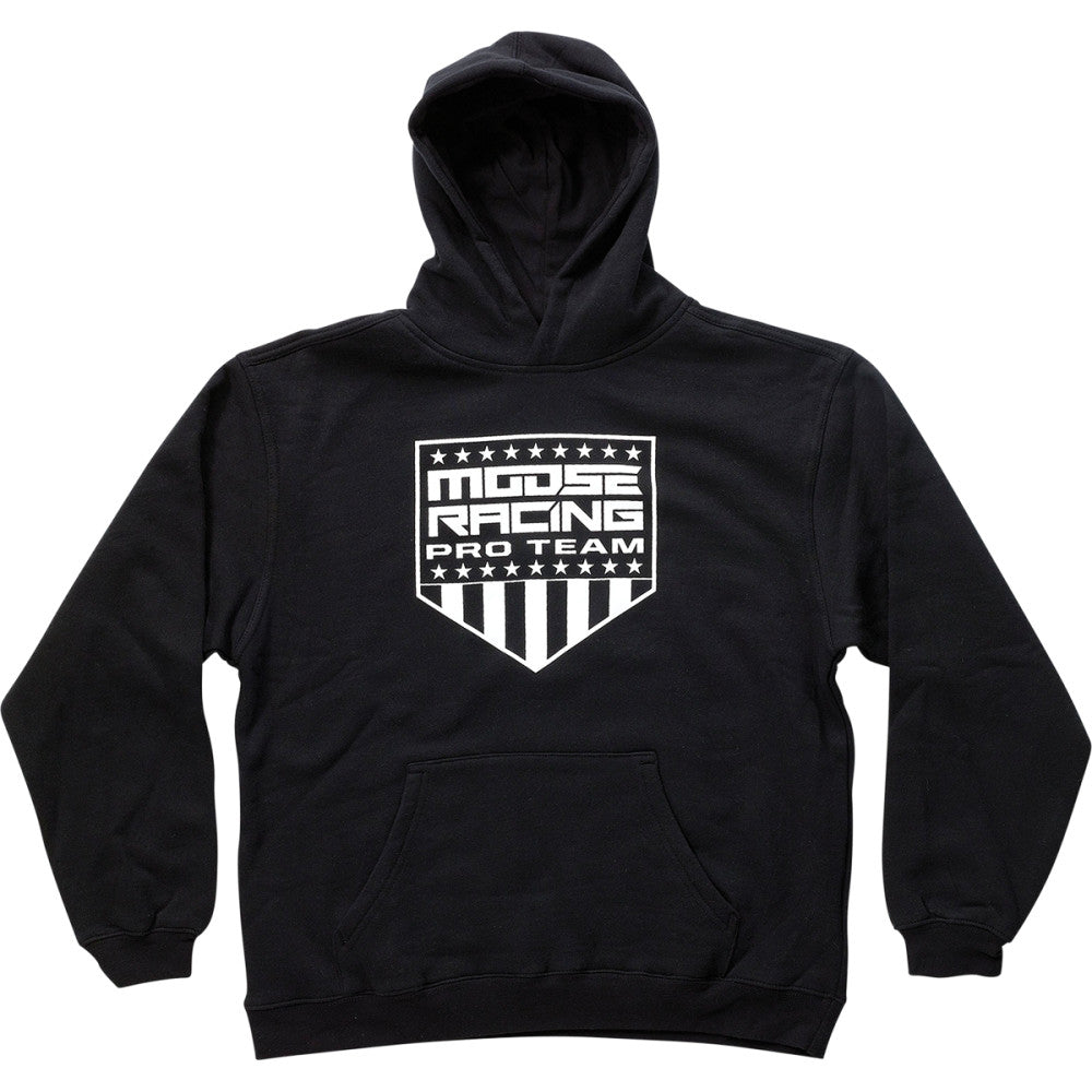 MOOSE OFFROAD Youth Pro Team Hoodie - Black - Large 3052-0631