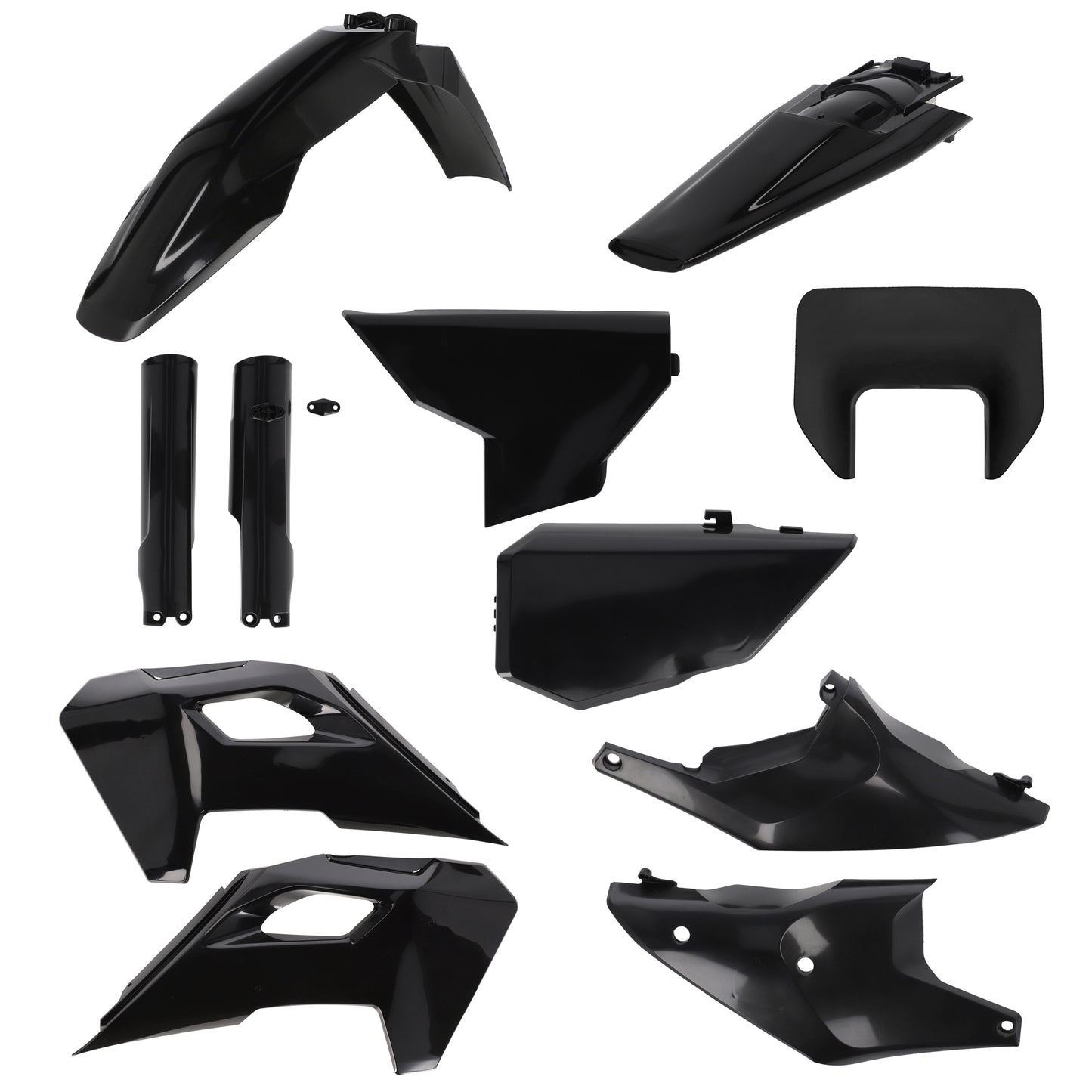 Plastic Kit Full Hus Black