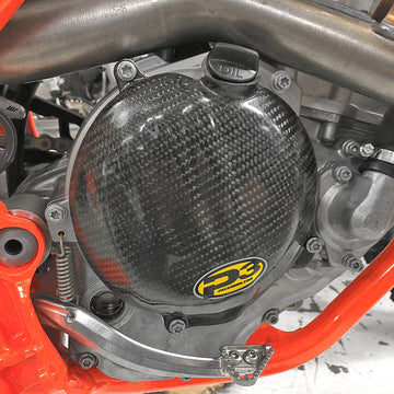 Carbon Fiber Clutch Cover Ktm 250/350