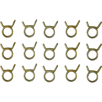 Helix Hose Clamps - Self-Tensioning - Double Wire - 3/8" - 15 Pack 111-1380 | Hardware Kits Assortments