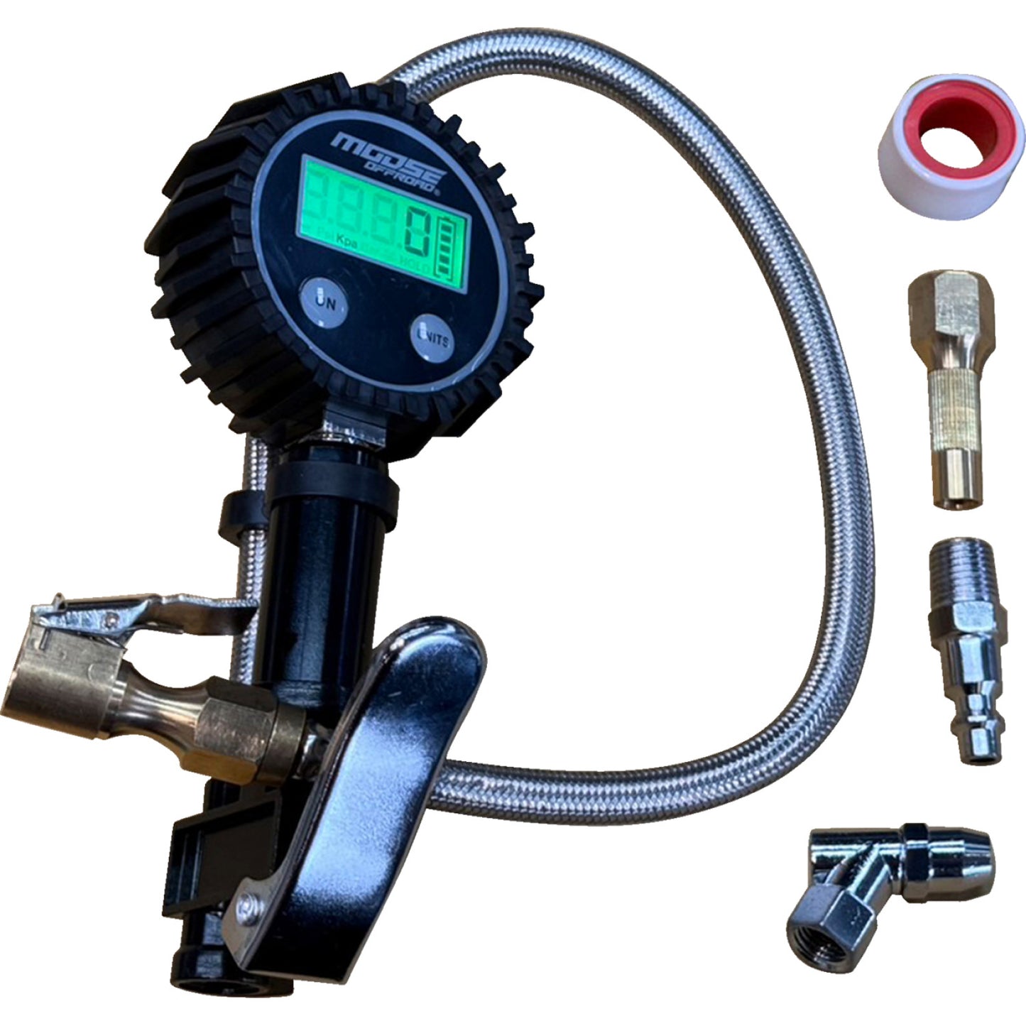 Moose Offroad Gauge - Tire Inflator Q15-6016A | Tire Inflation Products