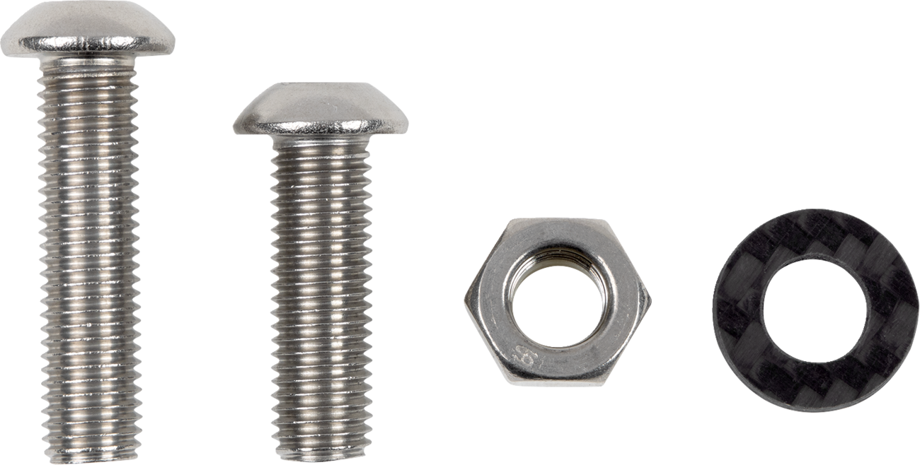 RICKRAK Carbon Fiber Shifter Linkage - Silver RR-CF-S-L-S