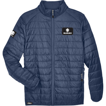 FACTORY EFFEX Suzuki Puffer Jacket - Navy - XL 28-85416