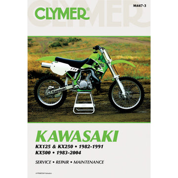 CLYMER Manual - Kawasaki - KX CM4473