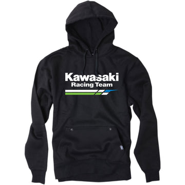 FACTORY EFFEX Kawasaki Racing Pullover Hoodie - Black - XL 18-88126