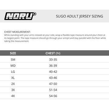 Noru Sugo Jersey Black 4XL