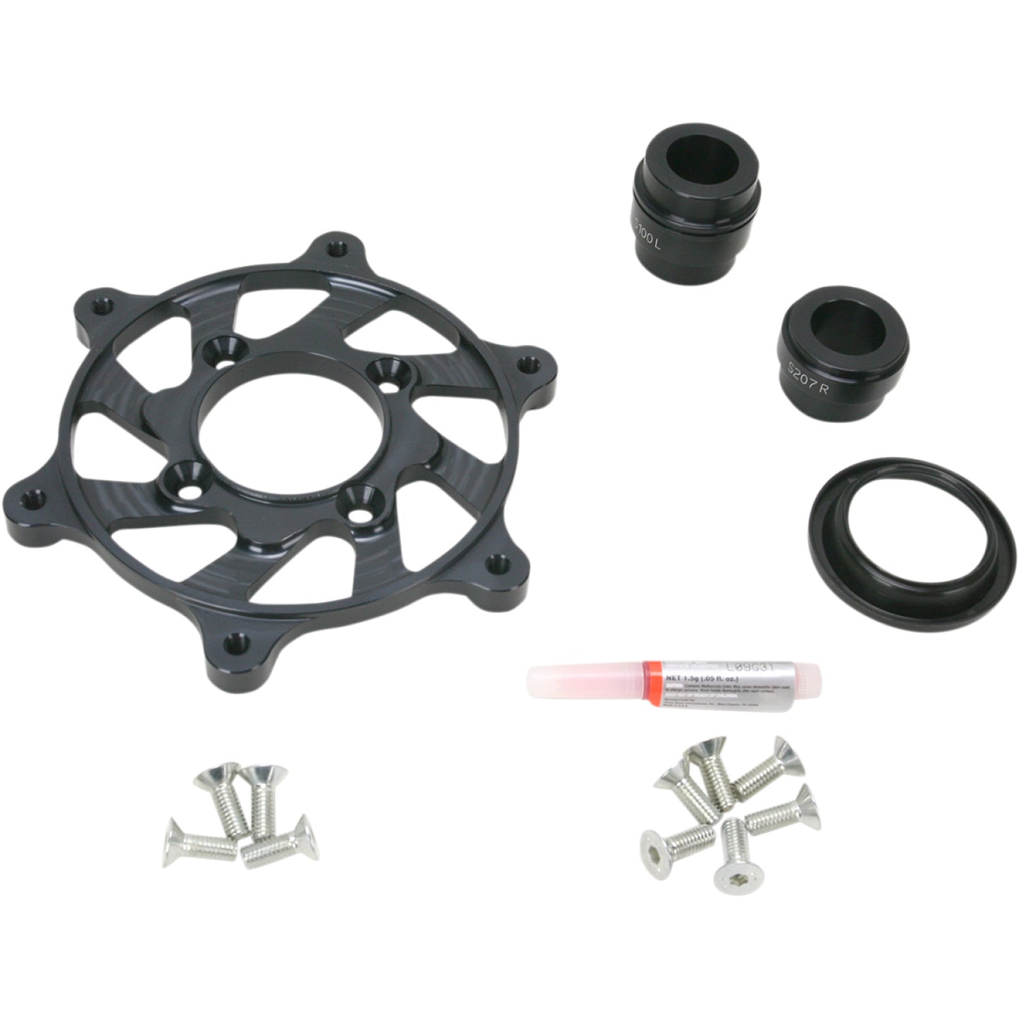 EXCEL Carrier Ring Set - Pro Series - Front - Black 2FC-4071