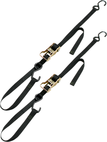 Ancra Integra Rat Pak Tie-Downs - 1" x 6' - Black 49498-11