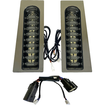 Custom Dynamics ProBEAM? Fillerz? Dual Color Lights - Smoke - Chrome PB-ECE-FILL-SC