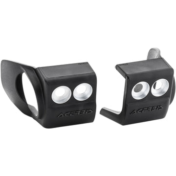 Acerbis Fork Shoe Protectors - Black 2709720001