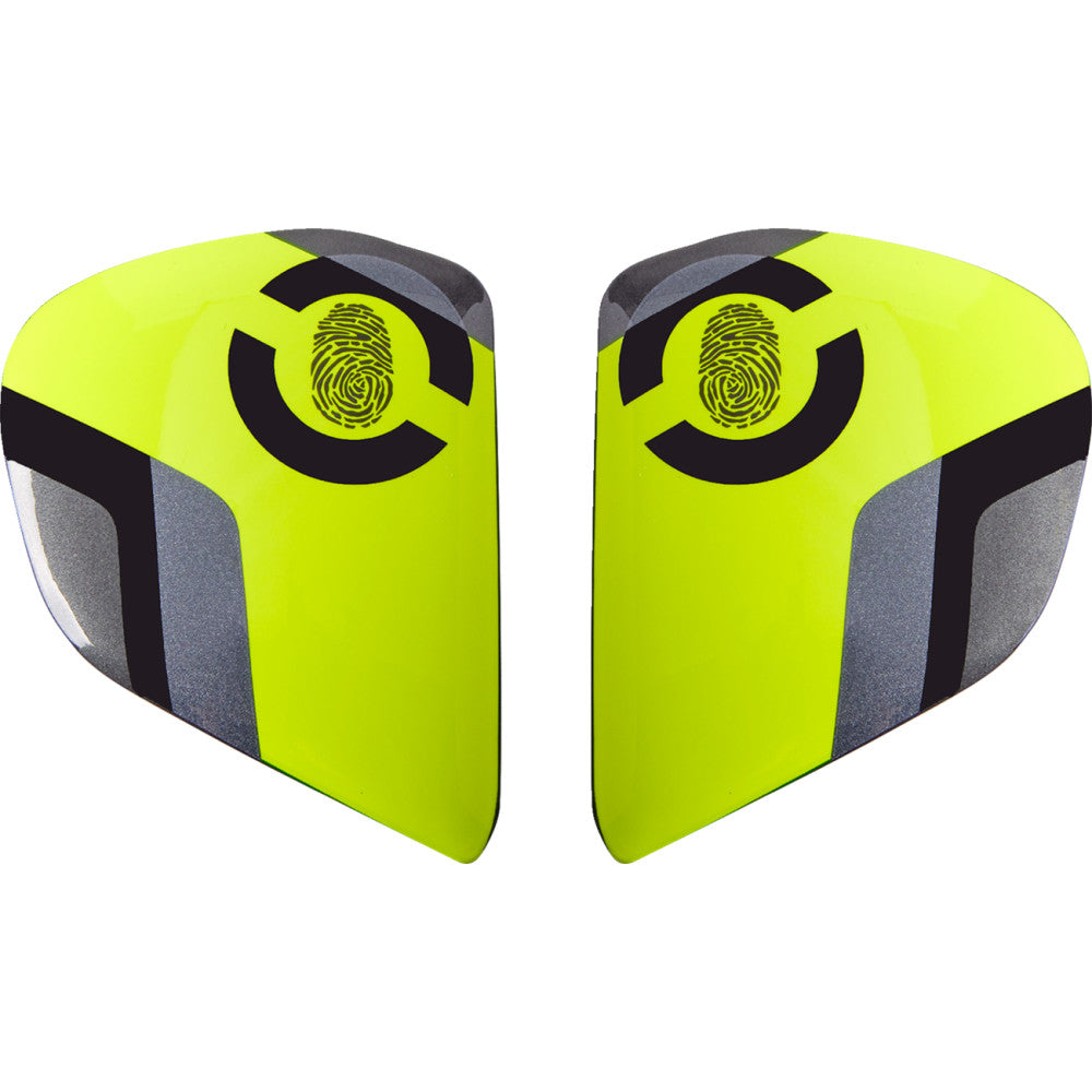 ARAI HELMETS Vas-V Side Pods - Face - Fluorescent Yellow 025726