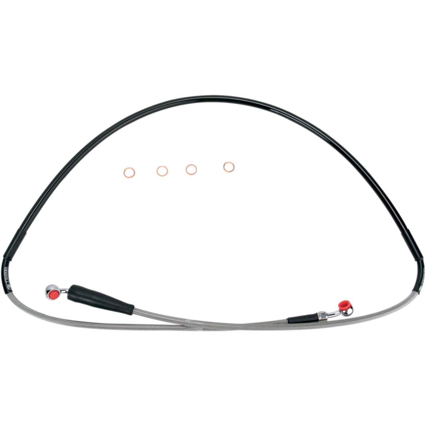Moose Racing Brake Line - Front - Stainless Steel - DR-Z 400 SM S01-1-038/P