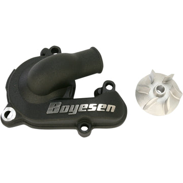 BOYESEN Impeller/Waterpump Cover - Black - Husaberg/Husqvarna/KTM WPK-44B