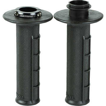RENTHAL MX R-Works Lock-On Grips - Ultra Tacky - Half Waffle G236
