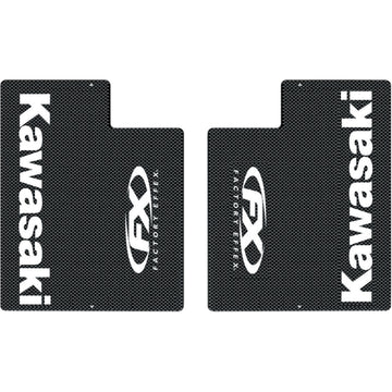 FACTORY EFFEX Carbon Fiber Fork Shield - Kawasaki 06-38124