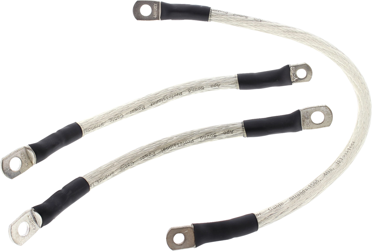 ALL BALLS Battery Cable Kit - Clear 79-3005