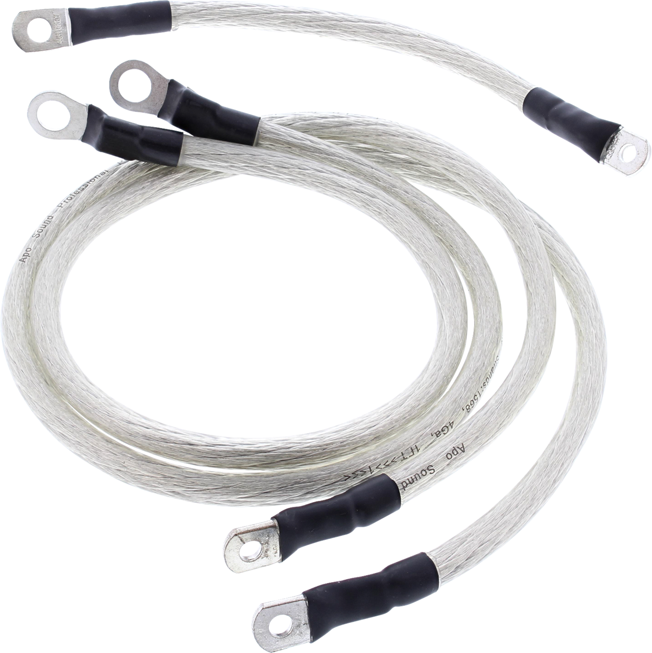 ALL BALLS Battery Cable Kit - Clear 79-3007