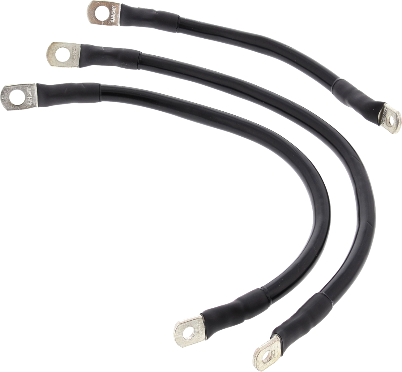 ALL BALLS Battery Cable Kit - Black 79-3009-1