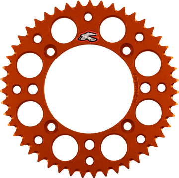 RENTHAL Rear Sprocket - Aluminum - 47 Tooth - Orange - KTM 518U-420-47GPOR