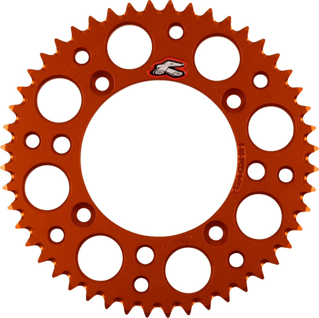 RENTHAL Rear Sprocket - Aluminum - 48 Tooth - Orange - KTM 518U-420-48GPOR
