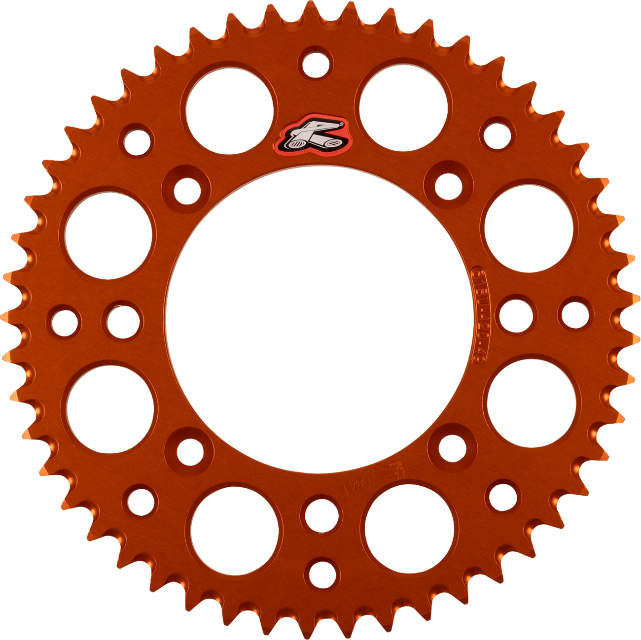 RENTHAL Rear Sprocket - Aluminum - 49 Tooth - Orange - KTM 518U-420-49GPOR