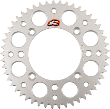 RENTHAL Rear Sprocket - Aluminum - 49 Tooth - Silver - KTM 518U-420-49GPSI