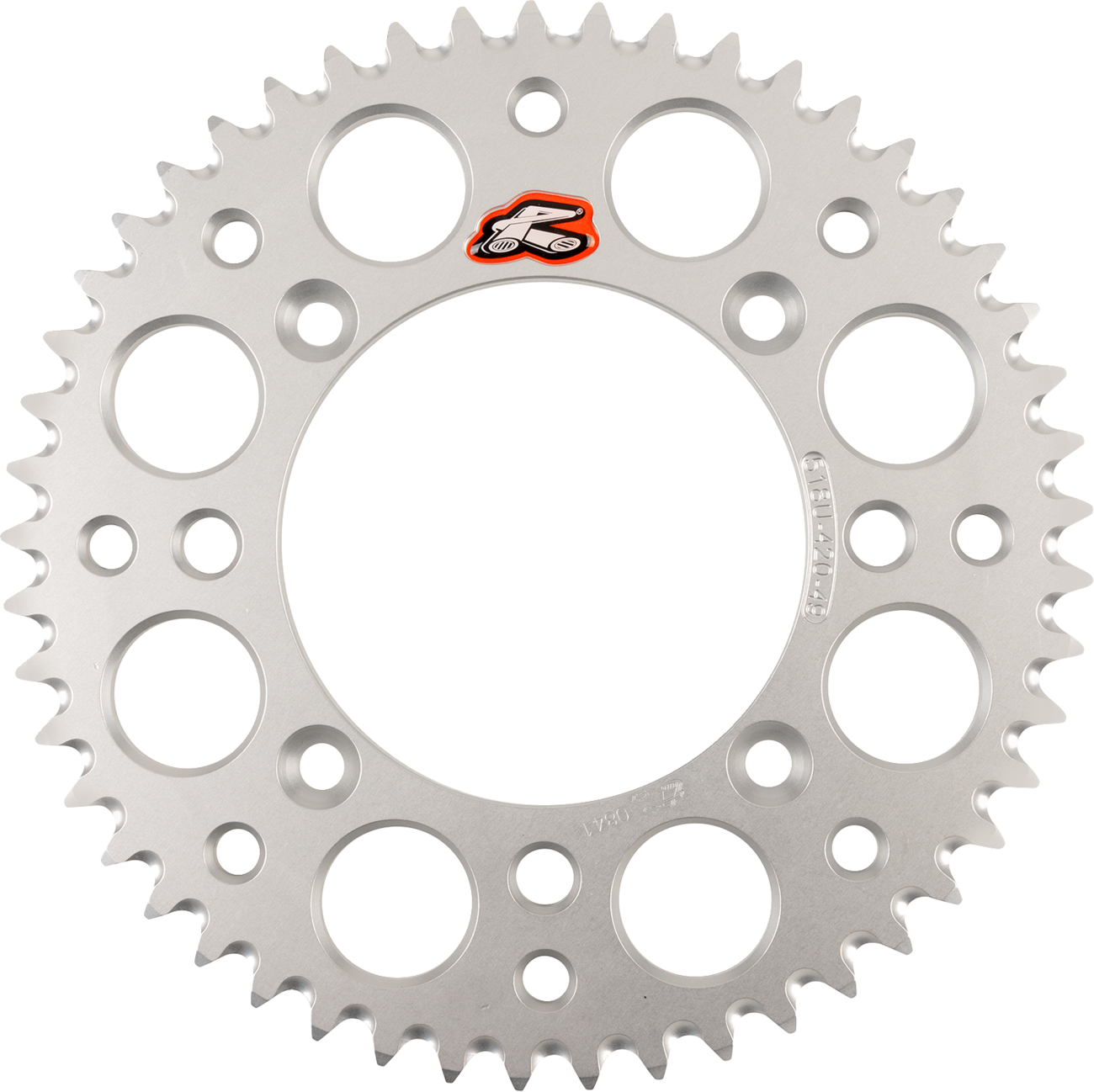 RENTHAL Rear Sprocket - Aluminum - 49 Tooth - Silver - KTM 518U-420-49GPSI
