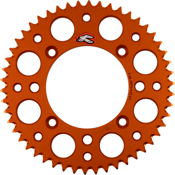 RENTHAL Rear Sprocket - Aluminum - 50 Tooth - Orange - KTM 518U-420-50GPOR