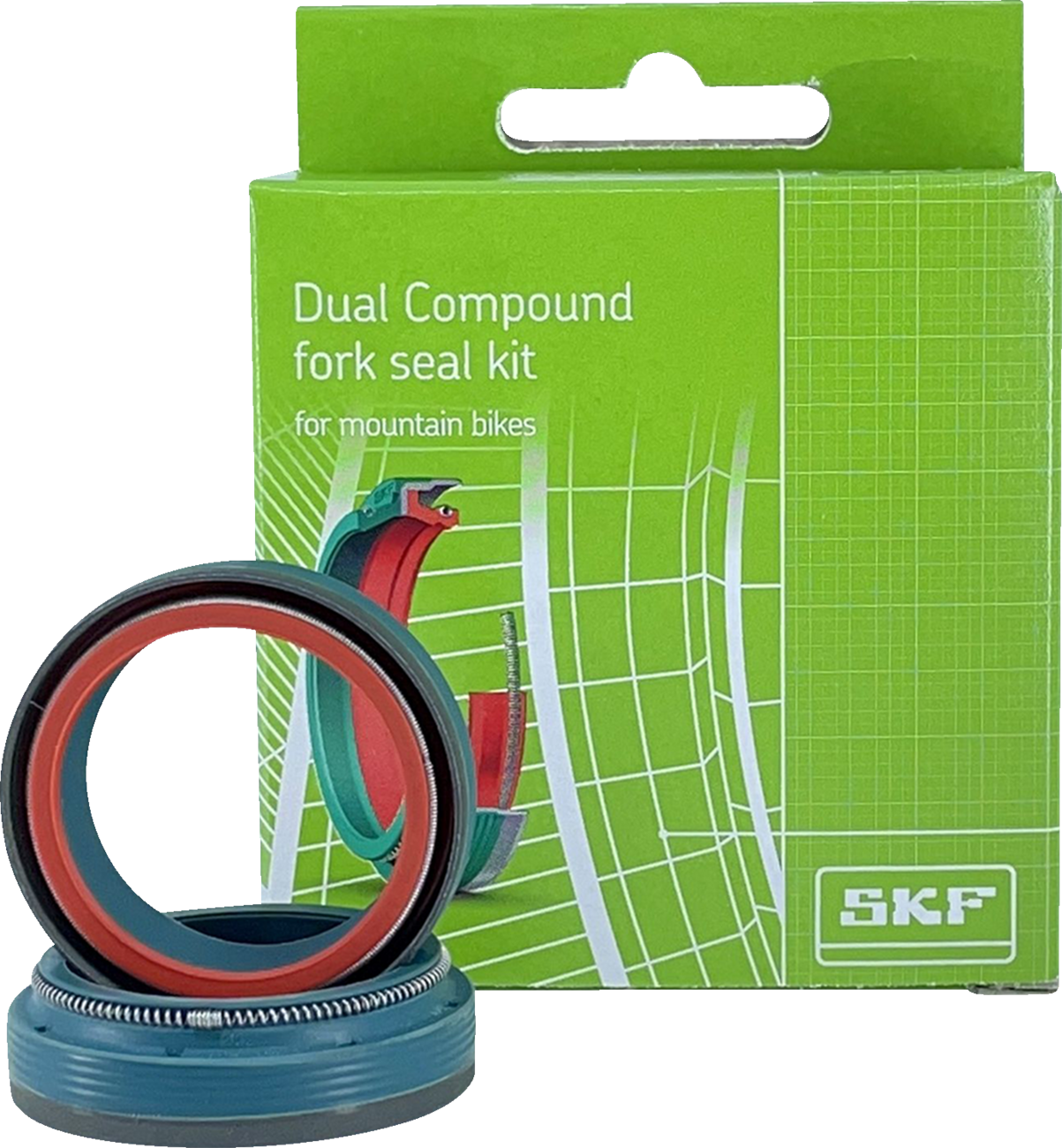 SKF Fork Seal Kit - 43 mm - WP - Dual Compound DUAL-43W