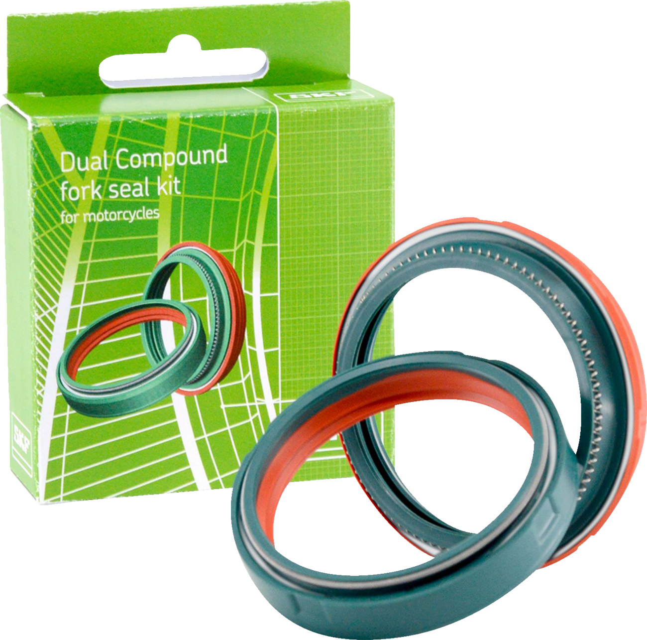 SKF Fork Seal Kit - 46 mm - Kayaba - Dual Compound DUAL-46K