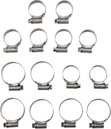 MOOSE OFFROAD Radiator Hose Clamp Kit - KTM CK KTM-13
