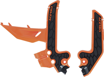 ACERBIS X-Grip Frame Guards - '16 OEM Orange/Black - SX85 | MC85 2986895225