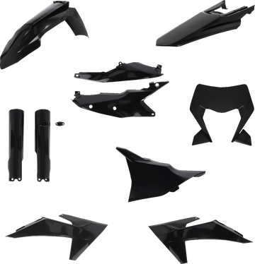 ACERBIS Full Body Kit - Black - KTM - EX/XC/XW '24-'25 2986550001