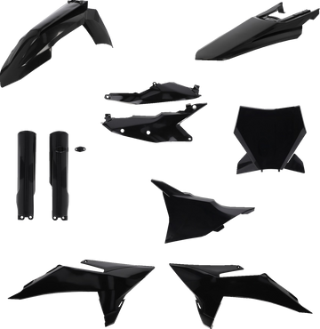ACERBIS Full Body Kit - Black - KTM - SX/XC '25 2986810001